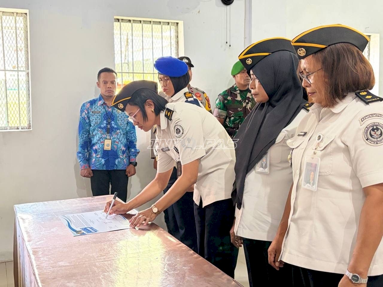 Lapas Perempuan Ambon Perkuat Pengawasan lewat Ikrar Bebas Halinar