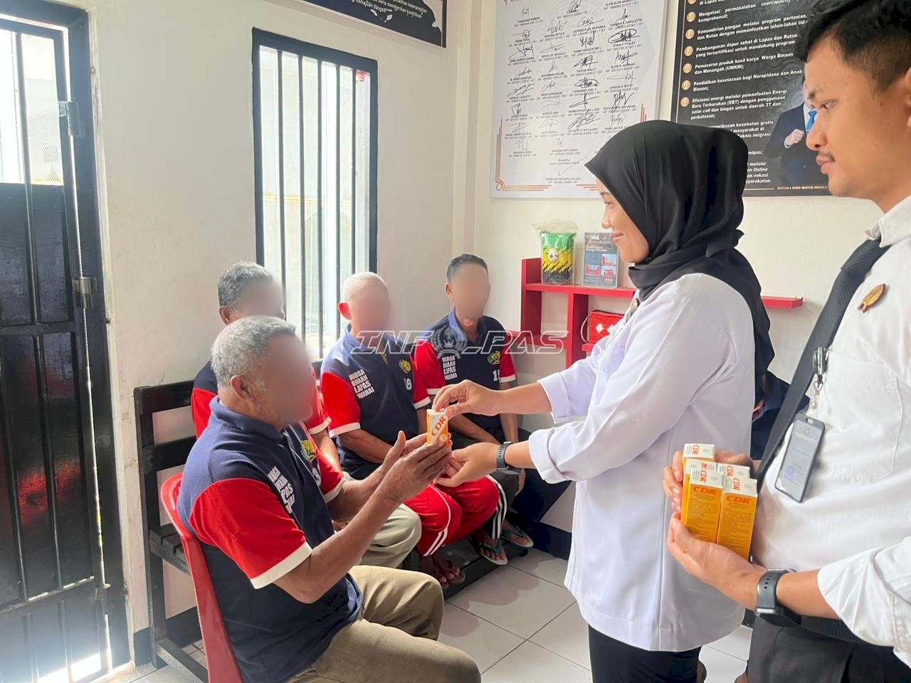 Lapas Wahai Prioritaskan Kesehatan Warga Binaan Lansia lewat Suplemen Kalsium