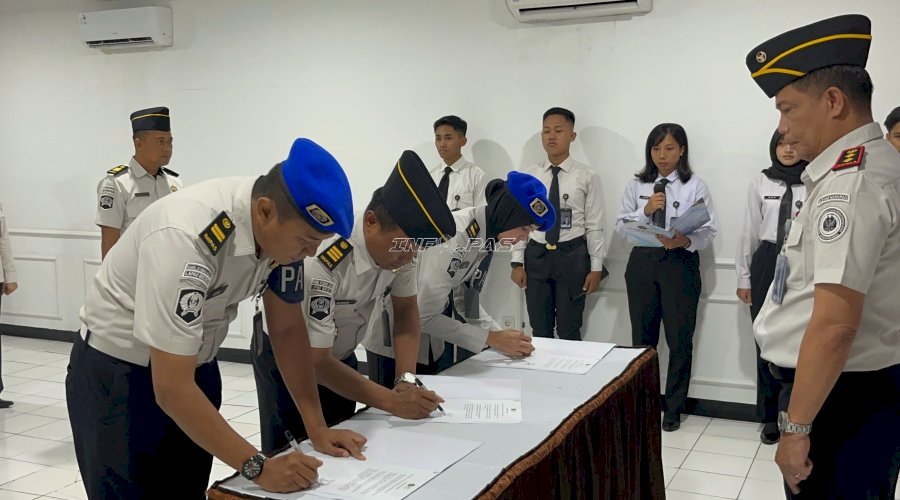 Perkuat Integritas, Lapas Brebes Deklarasikan Komitmen Zero Halinar