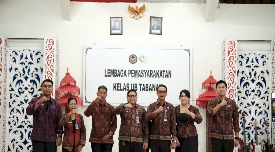 Dari Pengabdian Menuju Babak Baru, Lapas Tabanan Lepas Sejumlah Petugas