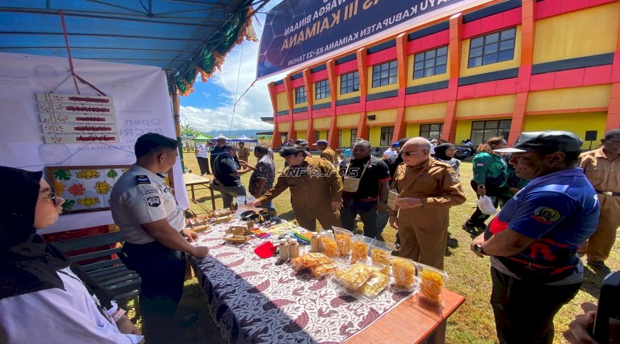 Lapas Kaimana Tampilkan Karya Warga Binaan di Pameran Gebyar UMKM HUT Ke-23 Kab. Kaimana