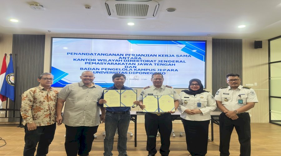 Kanwil Ditjenpas Jateng Gandeng Undip Kembangkan Desalinasi di Nusakambangan