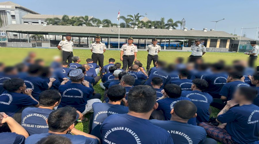 Kalapas Kelas I Cipinang Turun ke Lapangan, Pastikan Ikrar Zero Halinar Jadi Komitmen Nyata