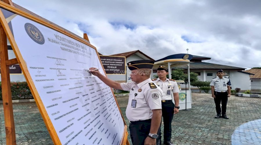 Rutan SoE Tegaskan Komitmen Bersama Zero Halinar