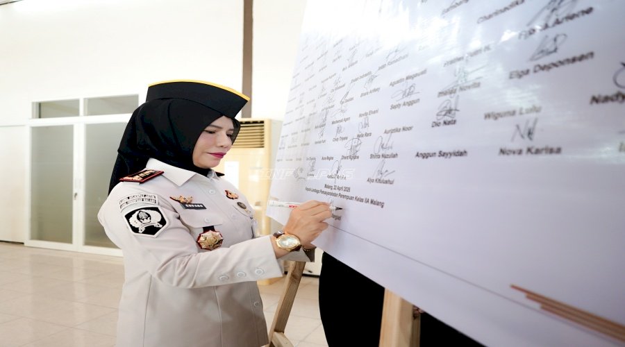 Lapas Perempuan Malang Berikrar dan Deklarasikan Zero Halinar