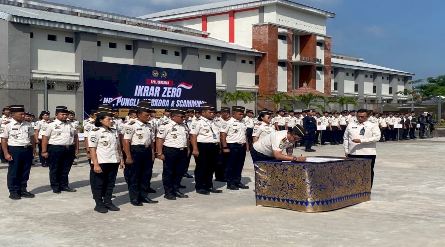 Perangi Halinar, Lapas Tabanan Teguhkan Integritas lewat Komitmen Bersama