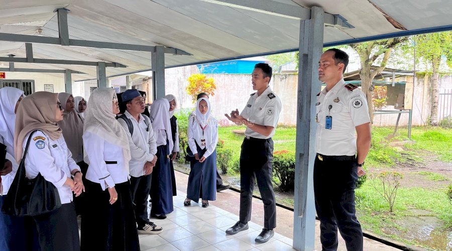 Rutan Barabai Sambut Kunjungan Wisata Hukum Siswa SMP bersama Kejari HST