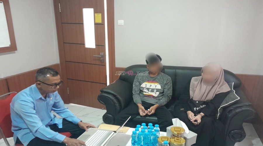 Pendampingan PK Bapas Amuntai Redakan Cemas ABH dan Orang Tua