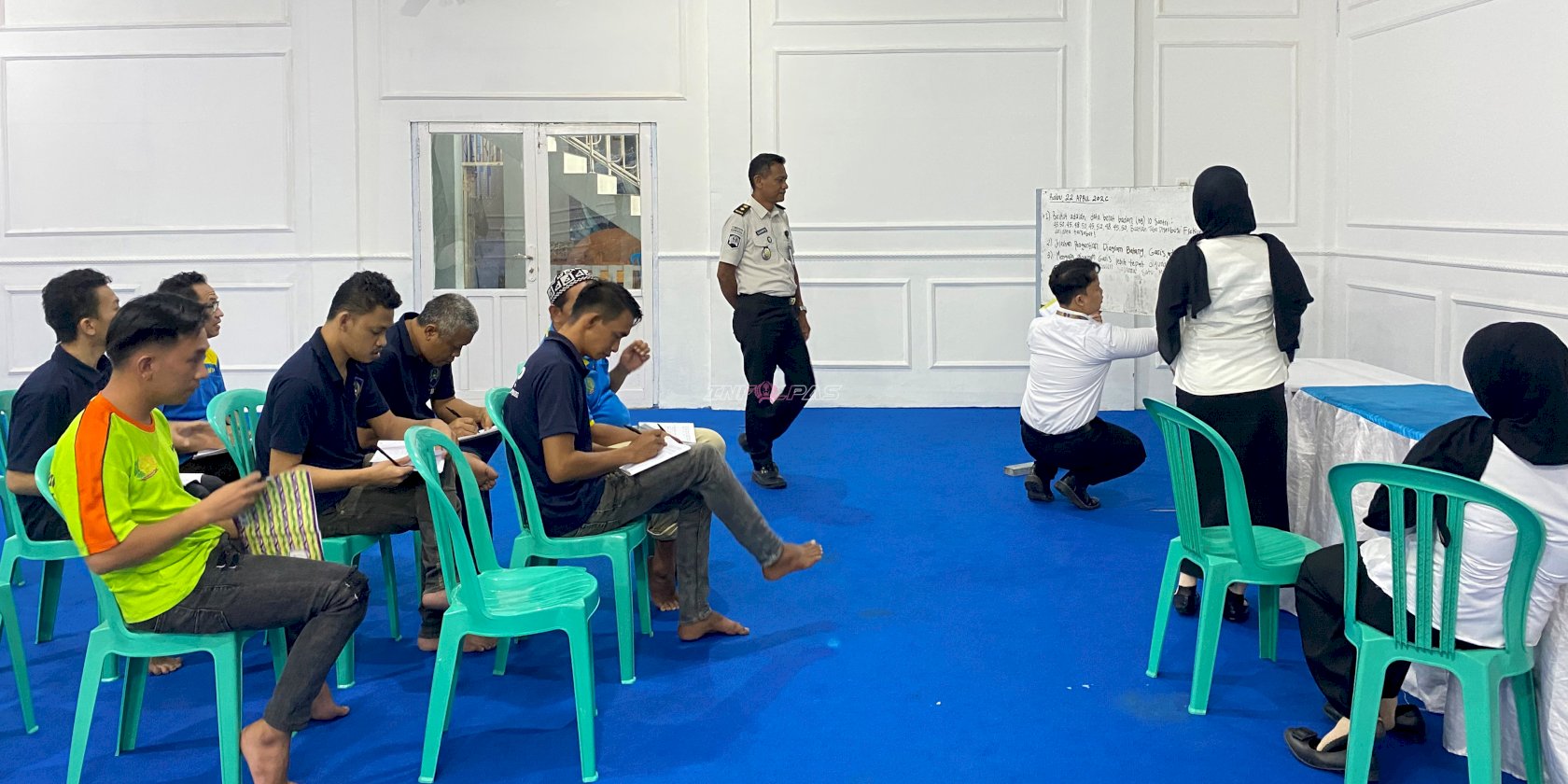 Pemenuhan Hak Pendidikan, Warga Binaan Lapas Kotabaru Semangat Kejar Ijazah Paket C