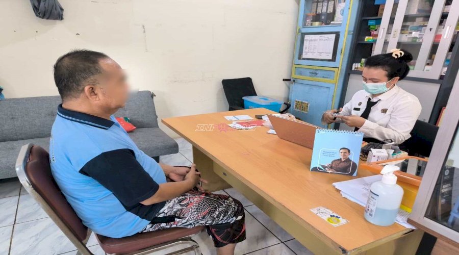 Layanan Kesehatan Gratis, Rutan Marabahan Gunakan Kartu CERIA untuk Kendalikan Hipertensi