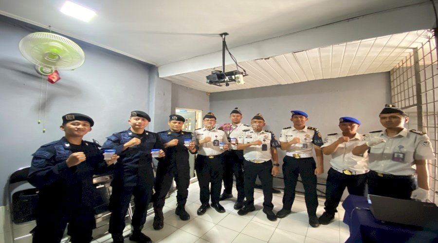 Pastikan Bebas Narkoba, Rutan Tanjung Tes Urine Warga Binaan dan Petugas