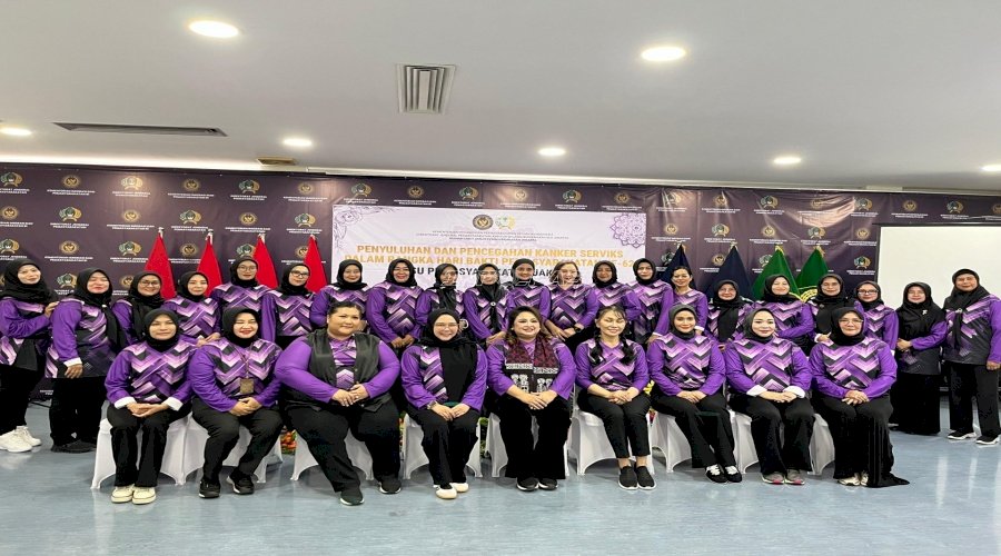 Peduli Kesehatan Perempuan, DWP Kemenimipas Gelar Penyuluhan dan Pencegahan Kanker Serviks