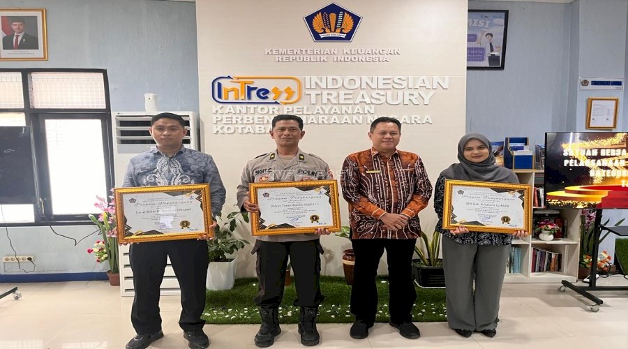 Lapas Batulicin Raih Peringkat III IKPA Kategori Pagu Besar dari KPPN Kotabaru