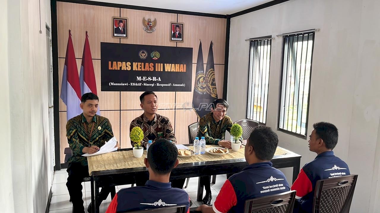 Lapas Wahai Terima Kunjungan Hakim Wasmat, Pastikan Hak Warga Binaan Terpenuhi