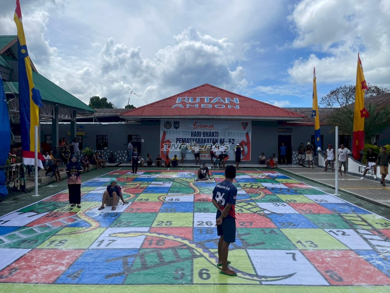 Semarak HBP, Lomba Jadi Ajang Kebersamaan Warga Binaan dan Petugas Rutan Ambon