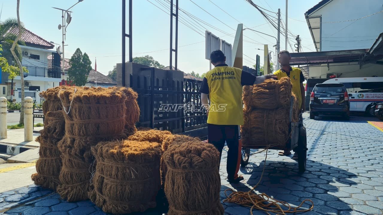 Produksi Cocomesh Gandeng Pihak Ketiga, Rutan Kebumen Perkuat Pembinaan Kemandirian