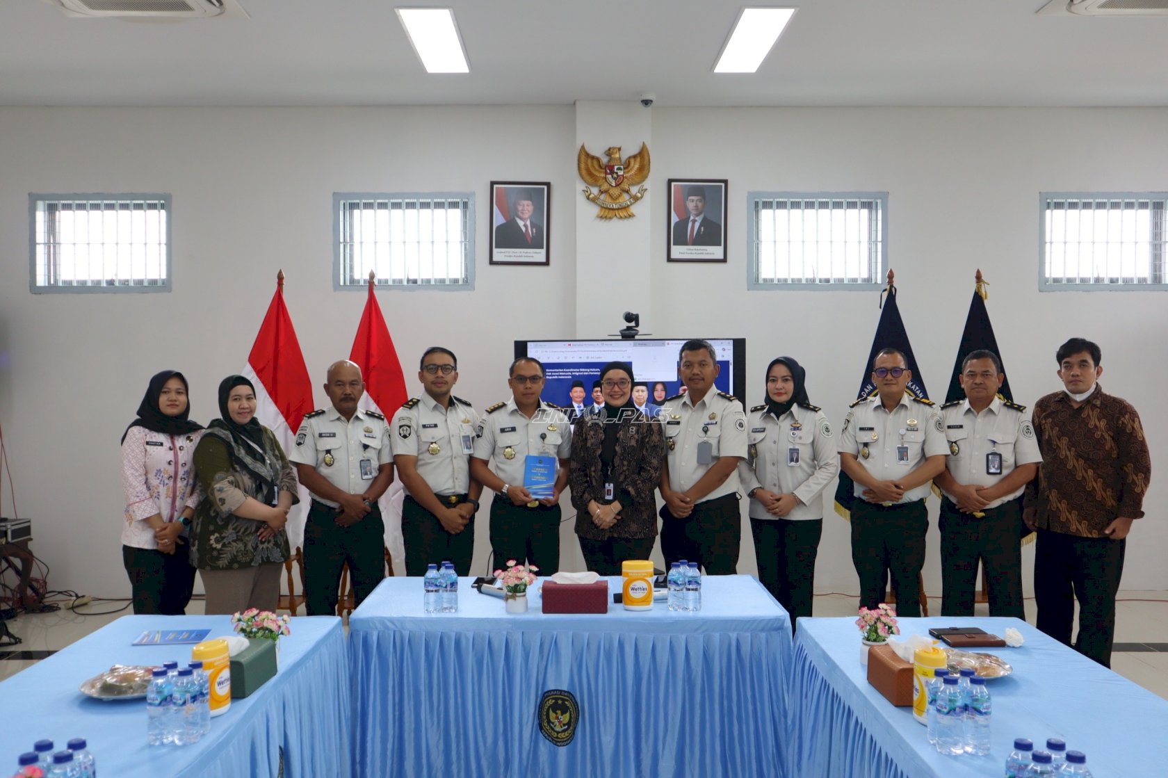 Sinkronkan Program dan Kebijakan, Lapas Kelas I Tangerang Terima Sosialisasi Peran Kemenko Kumham Imipas