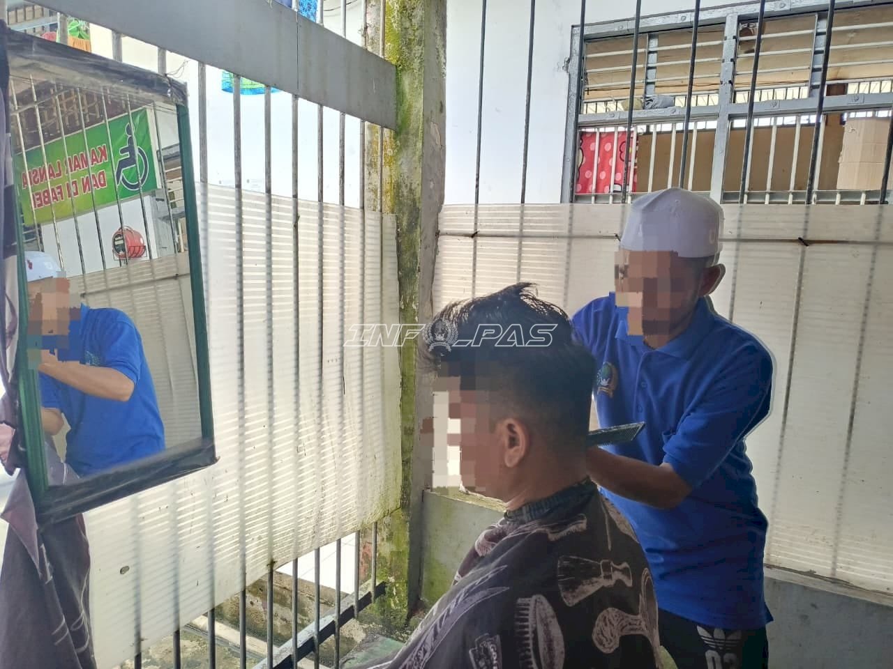 Asah Keterampilan dan Kemandirian, Rutan Rantau Optimalkan Barbershop Mini bagi Warga Binaan