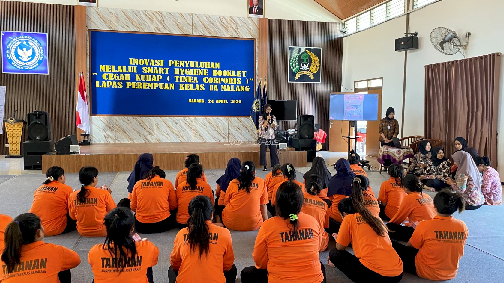 Lapas Perempuan Malang Perkenalkan Smart Hygiene Booklet untuk Cegah Penyakit Kulit