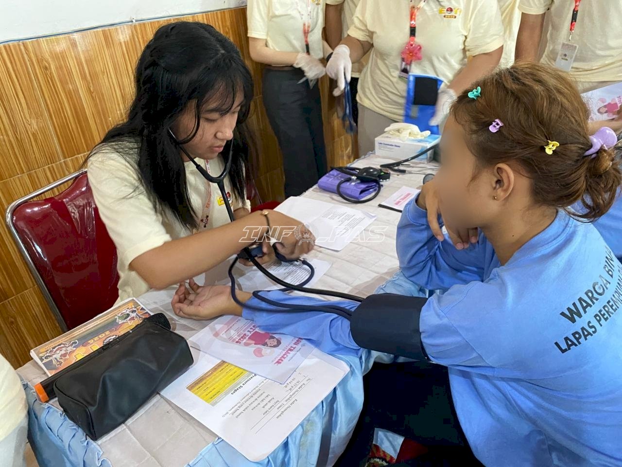 Lapas Perempuan Palembang Gandeng AMSA FK Unsri Edukasi Kesehatan Warga Binaan