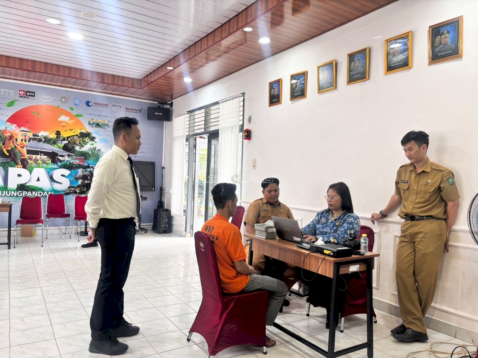 Lapas Tanjungpandan Gandeng Disdukcapil Validasi Data Kependudukan Warga Binaan