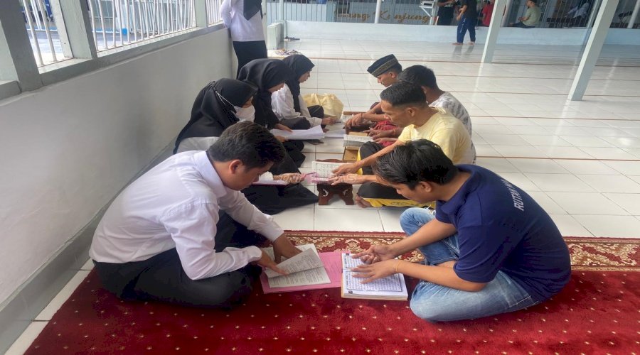 Melalui Kelas Iqra, Rutan Majene Perkuat Pembinaan Spiritual Warga Binaan