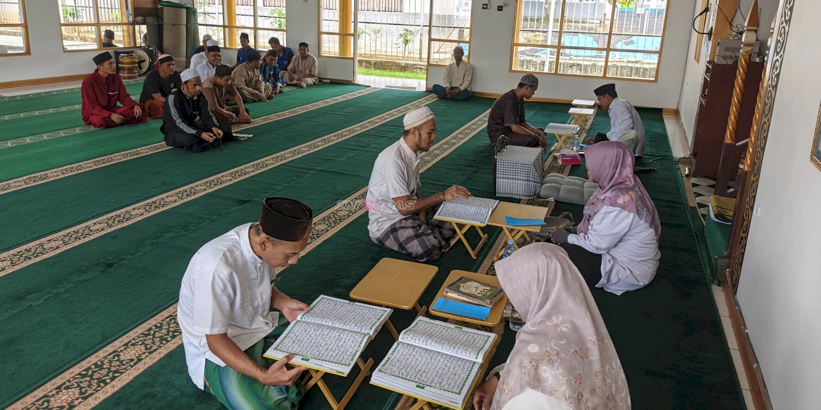 Pembinaan Keagamaan Lapas Tanjung Hadirkan Tahsin Al-Qur'an bersama Kemenag Kab. Tabalong