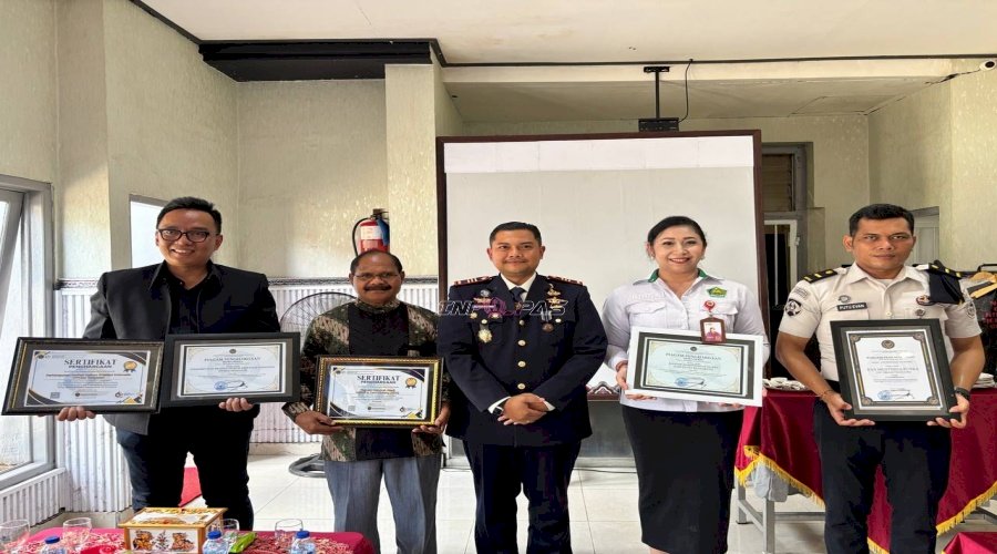Rutan Klungkung Salurkan Bantuan bagi Masyarakat dan Berikan Penghargaan bagi Stakeholder