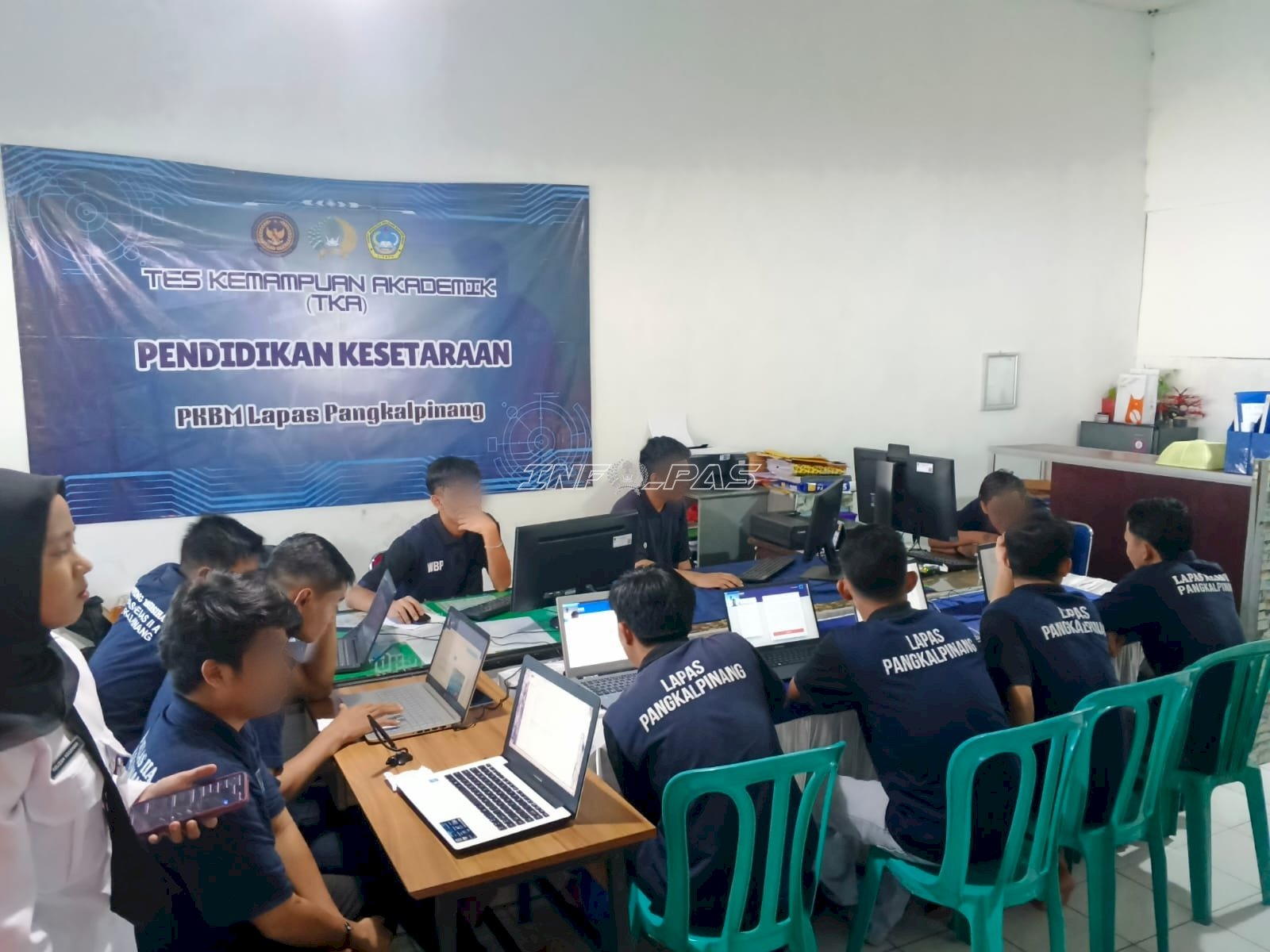 Lapas Pangkalpinang Penuhi Hak Pendidikan Warga Binaan lewat TKA Paket A PKBM