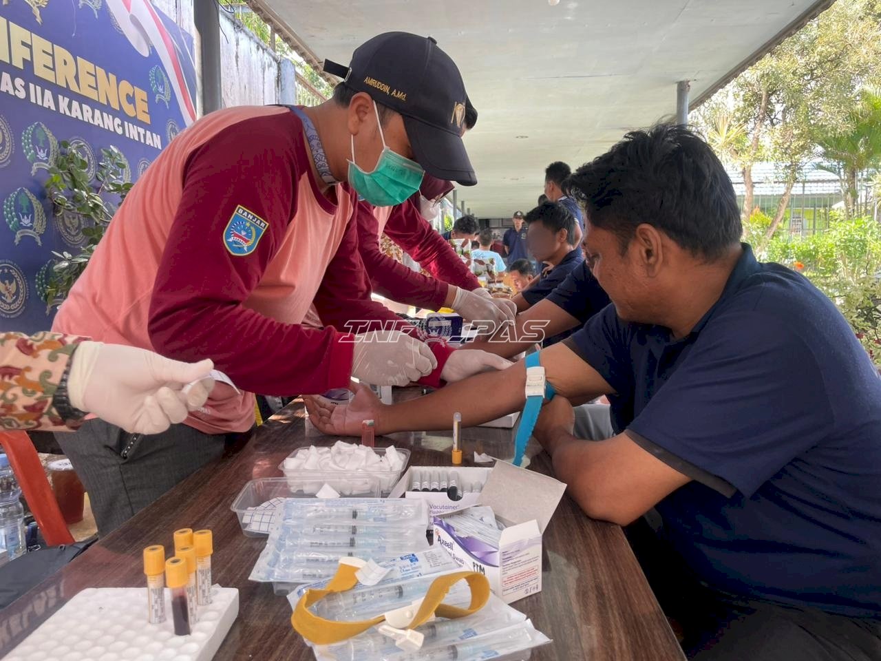 Lapas Narkotika Karang Intan Gelar VCT Mobile, Perkuat Deteksi Dini Kesehatan Warga Binaan