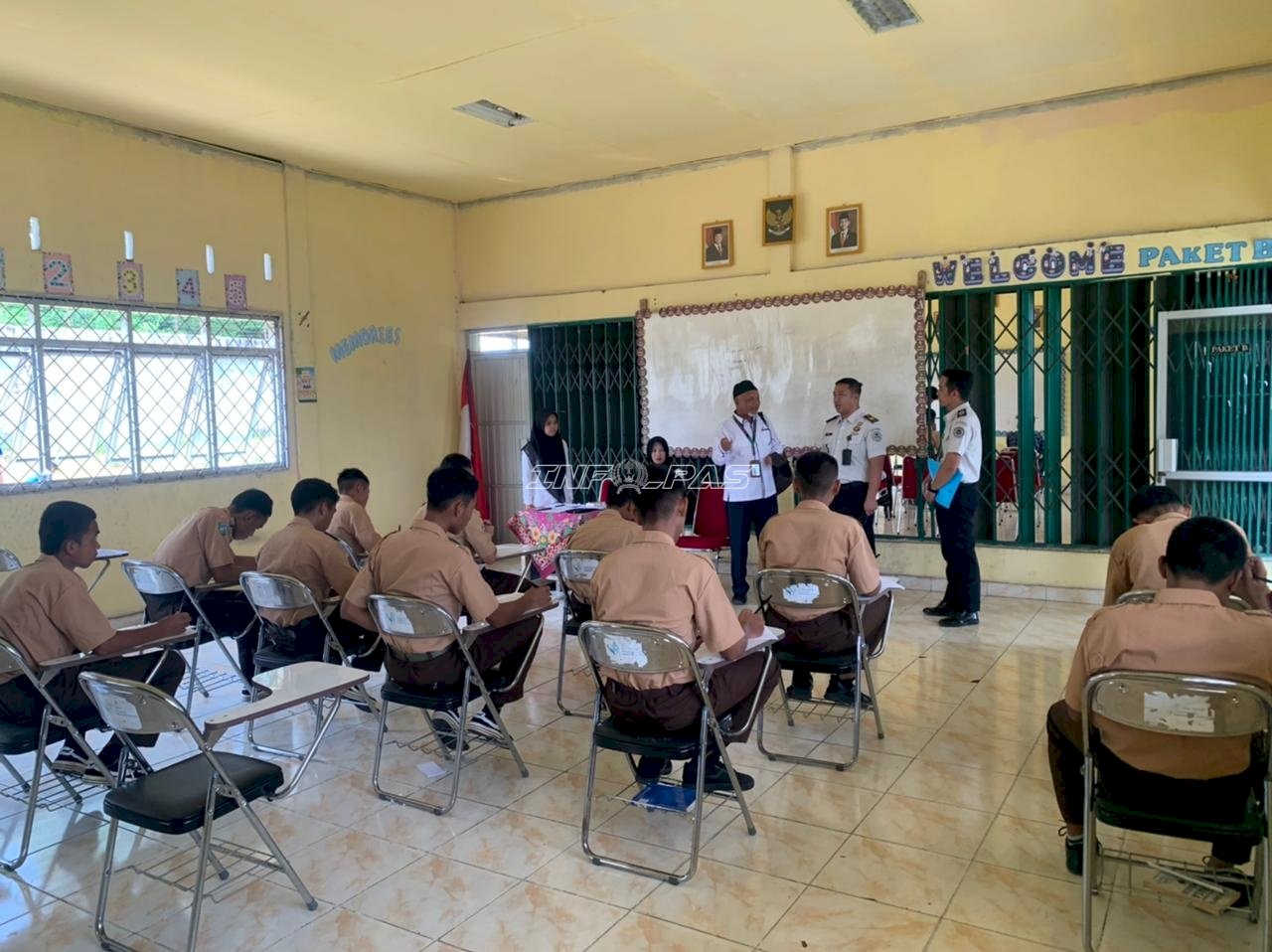Komitmen Pendidikan, LPKA Muara Bulian Fasilitasi Ujian Kesetaraan Anak Binaan