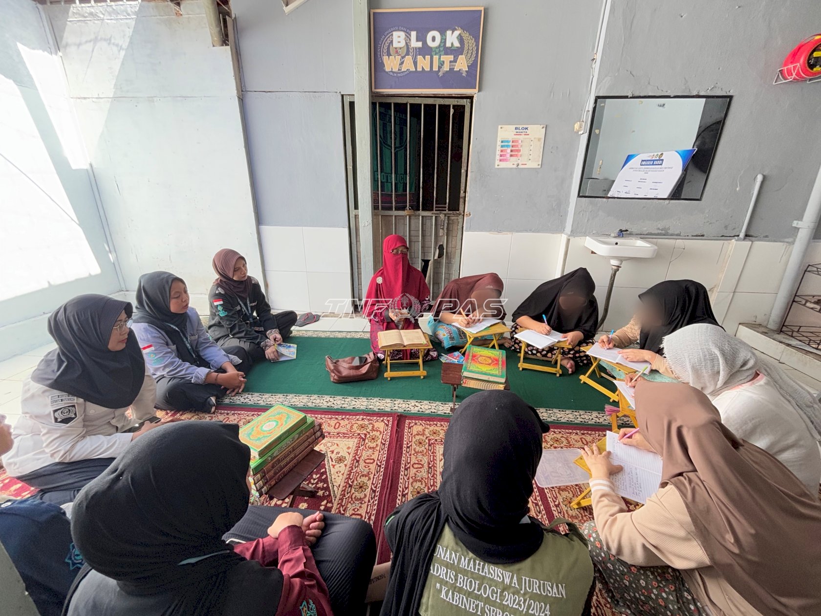 Perkuat Spiritualitas Warga Binaan, Rutan Tanjung Gandeng Kemenag dan Mahasiswa KKN