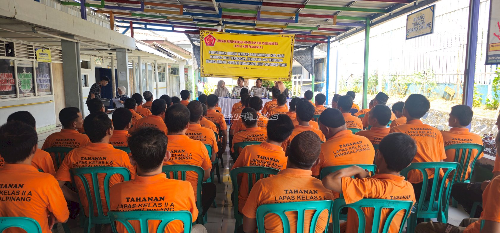 Lapas Pangkalpinang Gelar Penyuluhan Hukum, Perkuat Perlindungan HAM Warga Binaan