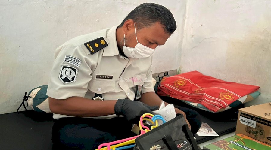 Razia Insidentil Blok Hatta, Lapas Bandanaira Cegah Potensi Gangguan Kamtib