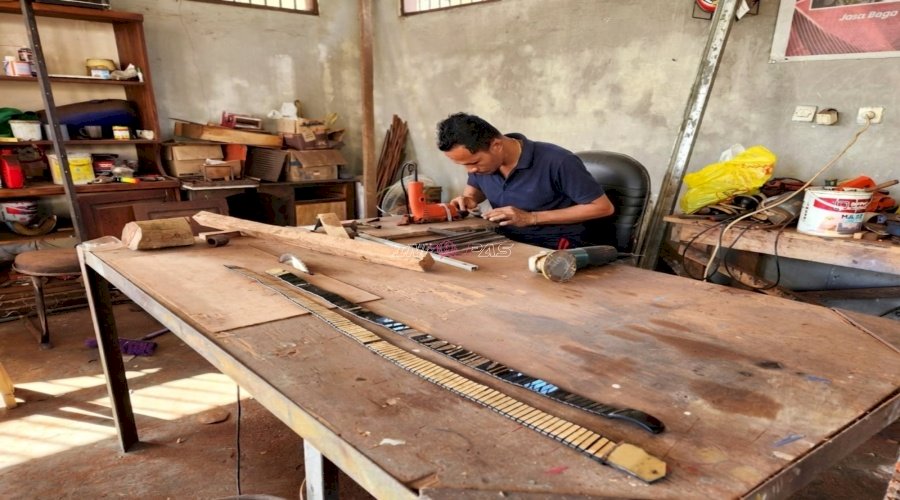 Ikat Pinggang Membawa Berkah, Karya Warga Binaan Lapas Tual Diburu Konsumen hingga Luar Daerah