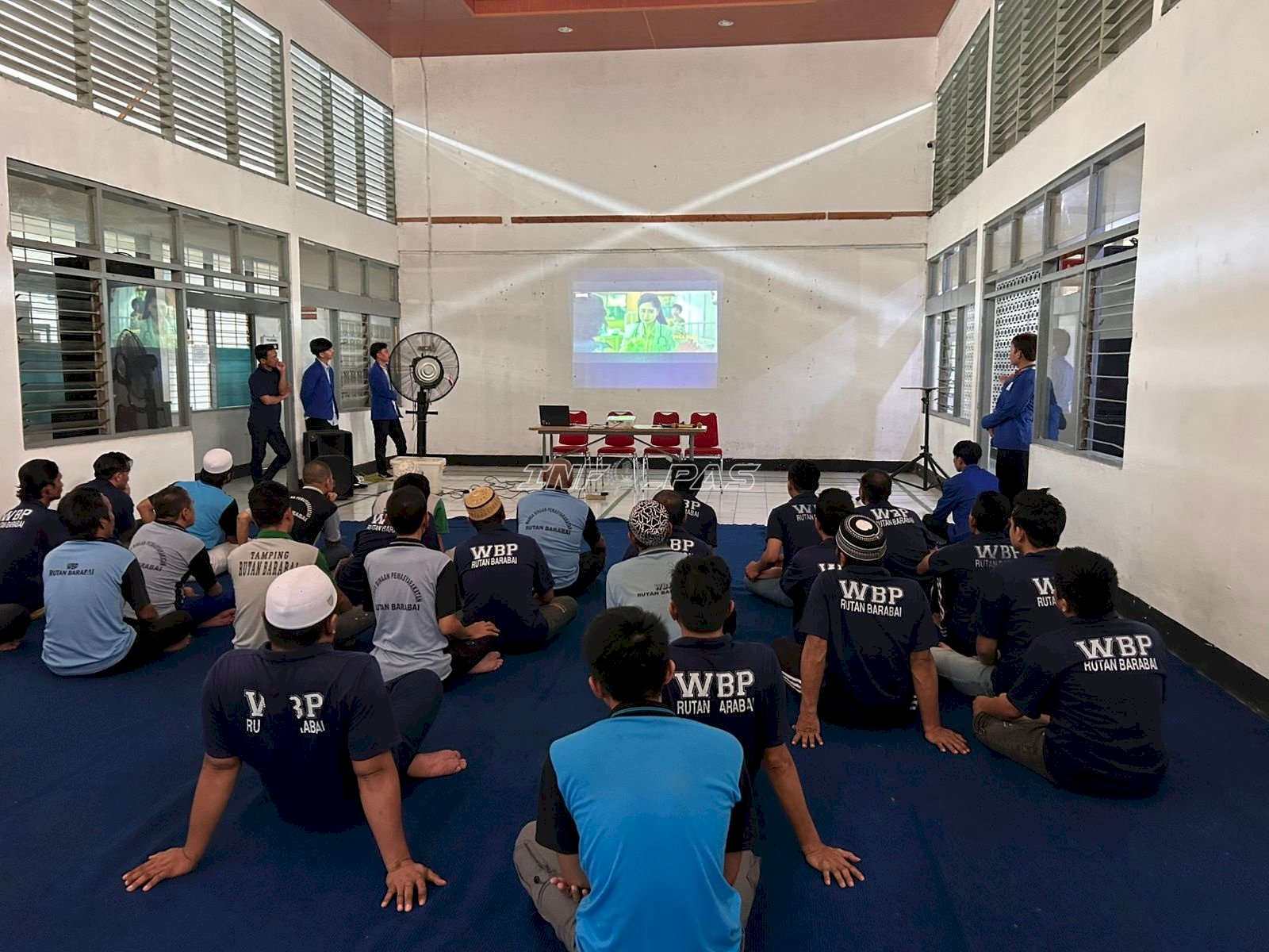 Rutan Barabai Gelar 'Nonton Bareng Cerita Kembali', Asah Literasi dan Kepercayaan Diri Warga Binaan