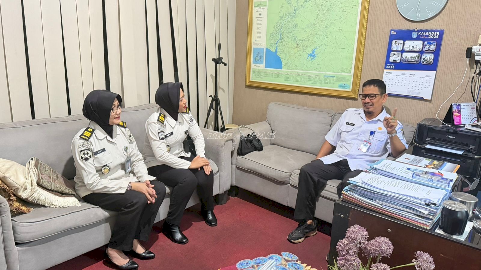 Lapas Perempuan Martapura Koordinasi dengan Disbudporapar Banjar Perkuat Pembinaan Kesenian