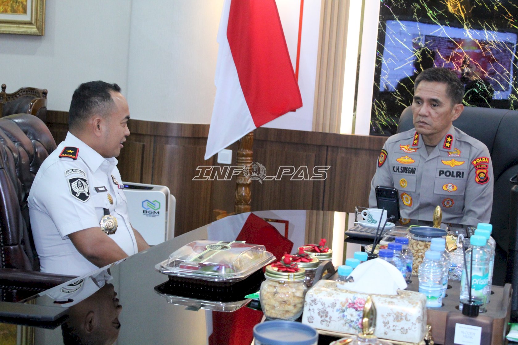 Kanwil Ditjenpas Jambi dan Polda Pererat Kolaborasi Jaga Keamanan Lapas dan Rutan