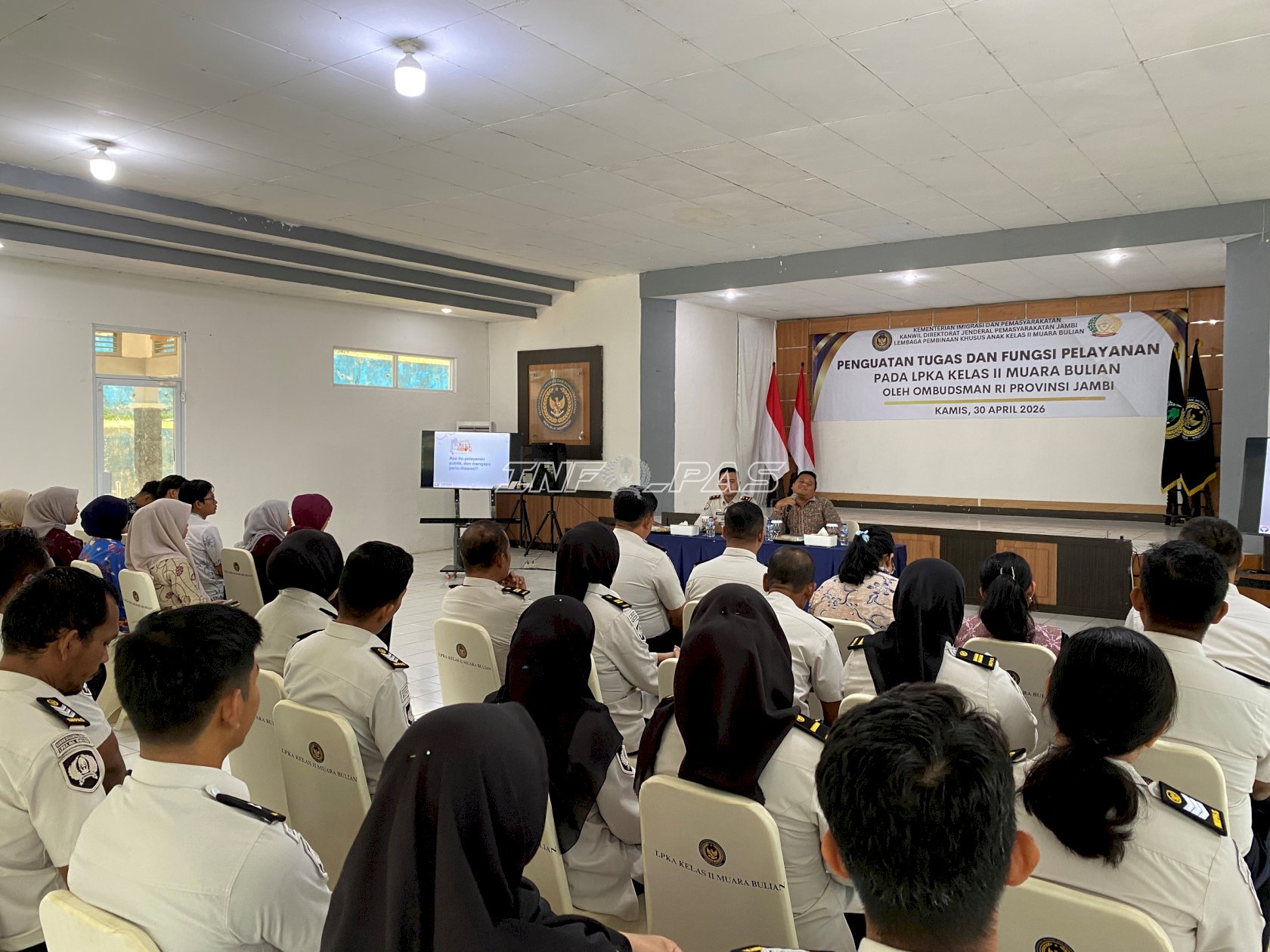 Perkuat Kualitas Layanan, LPKA Muara Bulian Gandeng Ombudsman RI Jambi melalui 'Jumpa Kanti'