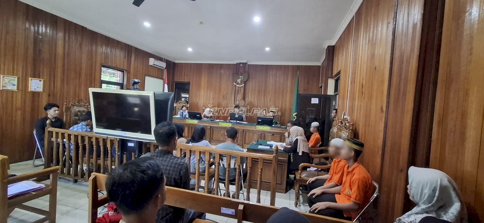 Dampingi ABH di Persidangan, PK Bapas Amuntai Tekankan Kejujuran dan Ketenangan