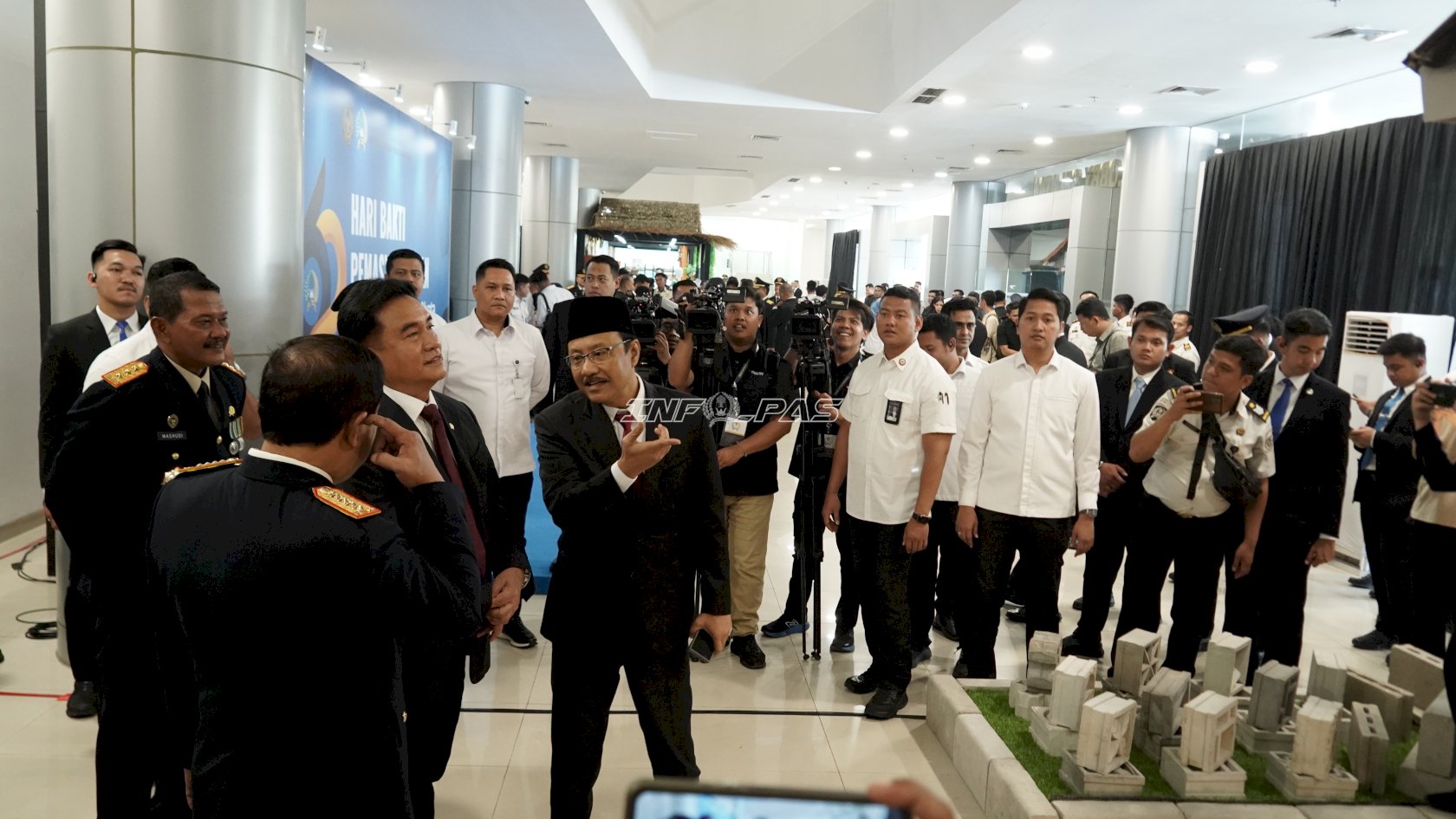 Lewat 'Jawara Beton', Lapas Tangerang Tampilkan Inovasi Pembinaan di HBP Ke-62
