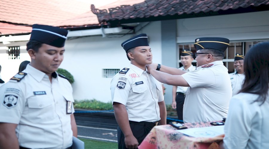 Bukan Sekadar Naik Pangkat, Lapas Tabanan Tekankan Tanggung Jawab