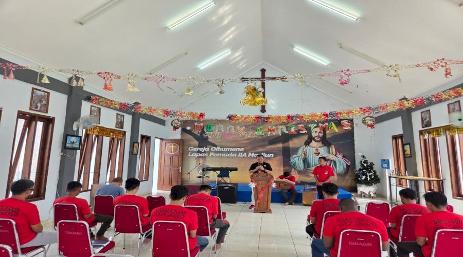 Pembinaan Rohani Bentuk Karakter Warga Binaan Lapas Pemuda Madiun 
