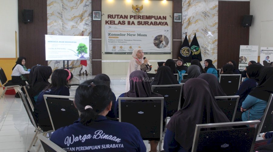 Rutan Perempuan Surabaya Gelar Kegiatan Mental Healing bersama Douperi Indonesia