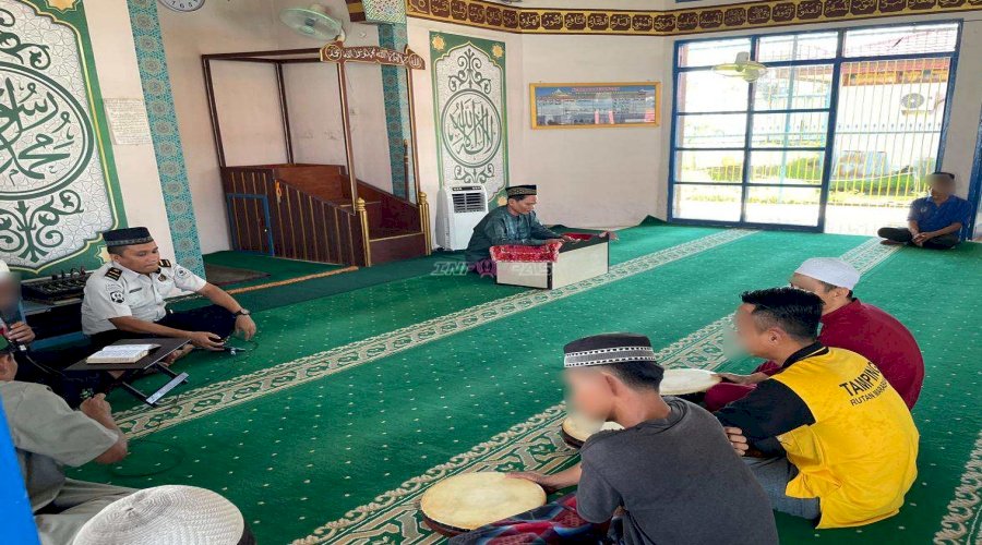 Rutan Marabahan bersama Kemenag Kab. Batola Dorong Perubahan Positif Warga Binaan lewat Ceramah Agama