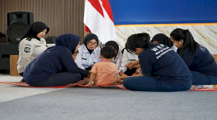 Pastikan Tumbuh Kembang Optimal, Lapas Perempuan Malang Gelar Navigasi Developmental Milestones bagi Balita