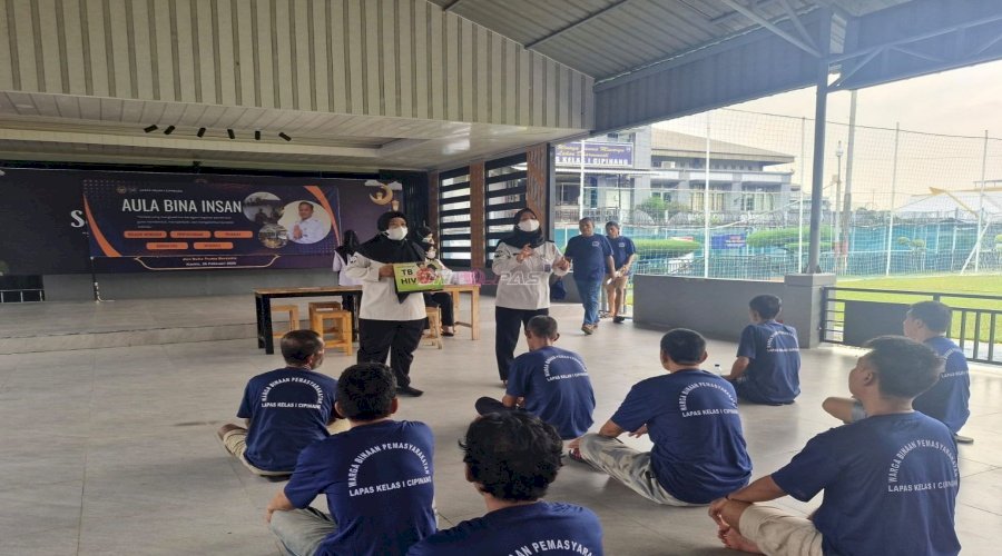 Lapas Kelas I Cipinang Optimalkan Layanan Kesehatan Warga Binaan melalui Skrining TBC, HIV, dan Hepatitis C