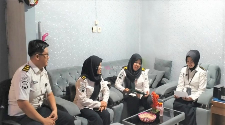 Bapas Amuntai Tandang ke Lapas Tanjung, Perkuat Layanan Publik Prima