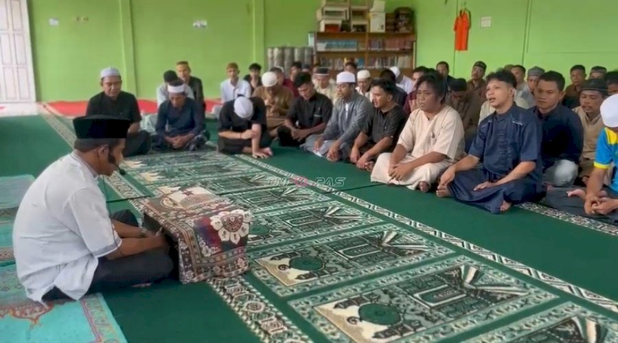 Ceramah Agama Perkuat Mental Spiritual Warga Binaan Lapas Kotabaru 