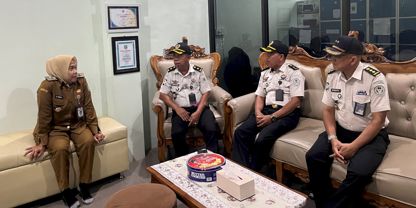 Perkuat Program Desa Binaan, Lapas Kotabaru Jalin Koordinasi dengan Desa Semayap
